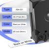KCMYTONER 9mm (3/8") x 8m Compatible for Brother TZe-221 TZ221 TZe221 TZ 221 Laminated Label Tape for Ptouch GL-100 PT1280 ST1150 PT-E200 PT1950 PT2400 PT550 PT3600 PT9600 (Black on White, 3 Pack) view 3