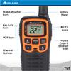Midland T51VP3 22 Channel FRS Walkie Talkie - Up to 28 Mile Range Two-Way Radio - Orange/Black (Pack of 6) view 3