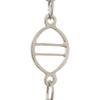 RCH Hardware CH-46-PN-3 | Decorative Solid Brass Chain for Hanging, Lighting - Geometric Motif Welded Links (3ft/ 1 Yard) view 1