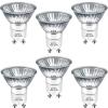 Edearkar MR16 Halogen Light Bulbs (6 Pack) 25W 120V 2500K Warm White Dimmable Flood Light Bulbs GU10 Base MR16 Halogen Bulbs for Family, Stores, Landscape view 1
