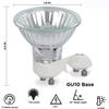 Edearkar MR16 Halogen Light Bulbs (6 Pack) 25W 120V 2500K Warm White Dimmable Flood Light Bulbs GU10 Base MR16 Halogen Bulbs for Family, Stores, Landscape view 2