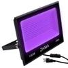 100W Black Lights Flood Light,Blacklight with Plug and Switch for Glow Party Large Space,IP66 Waterproof LED Black Lights for Fluorescent Poster,Halloween,Body Paint,Wedding.1 Pack view 1
