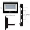 100W Black Lights Flood Light,Blacklight with Plug and Switch for Glow Party Large Space,IP66 Waterproof LED Black Lights for Fluorescent Poster,Halloween,Body Paint,Wedding.1 Pack view 2