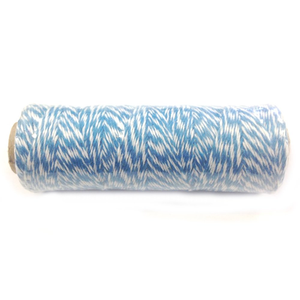 AllyDrew Cotton Baker's Twine 4ply 110 Yard, Blue