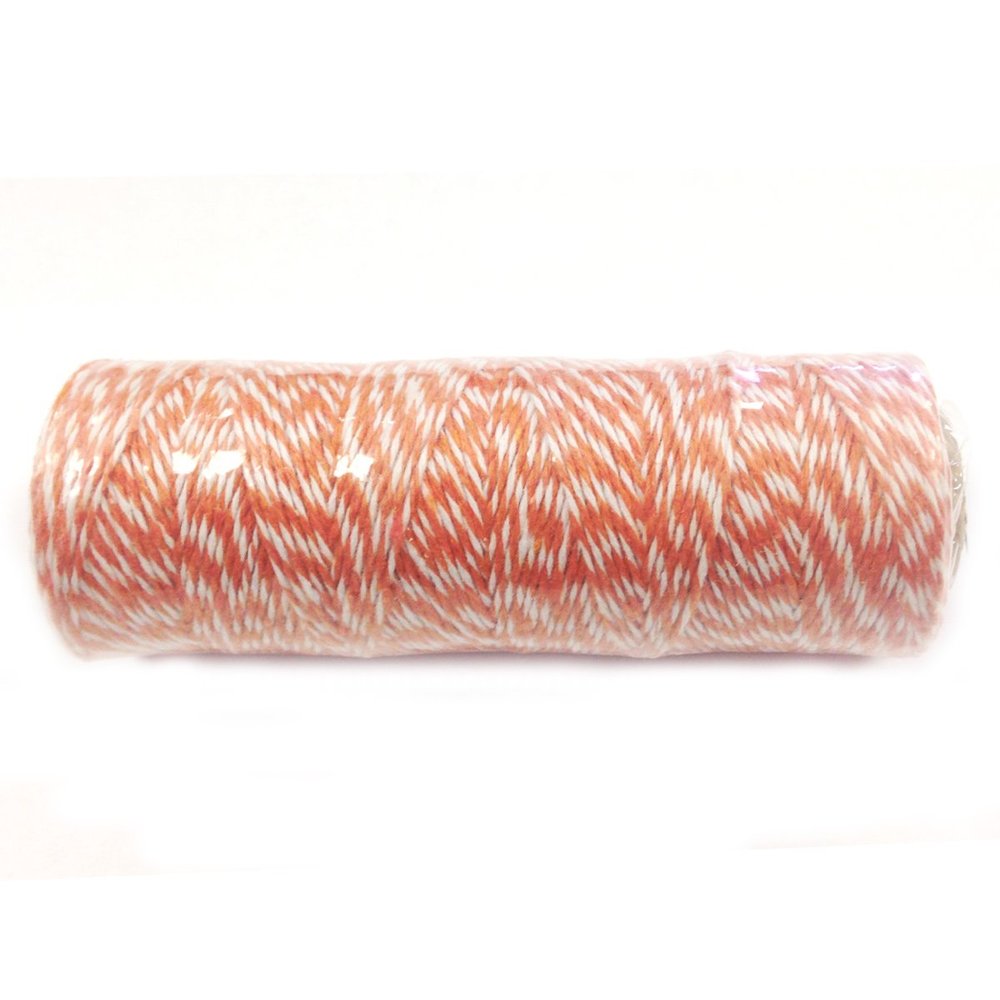 AllyDrew Cotton Baker's Twine 4ply 110 Yard, Orange