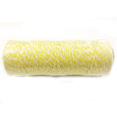 AllyDrew Cotton Baker's Twine 4ply 110 Yard, Yellow