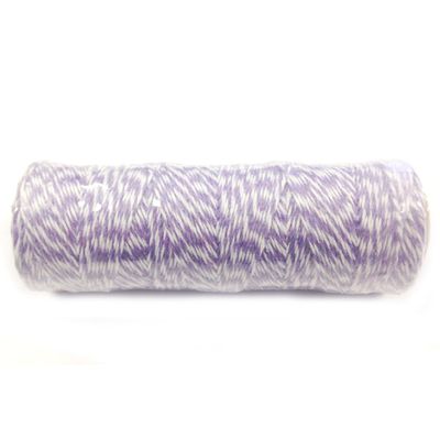 AllyDrew Cotton Baker's Twine 4ply 110 Yard, Lavender