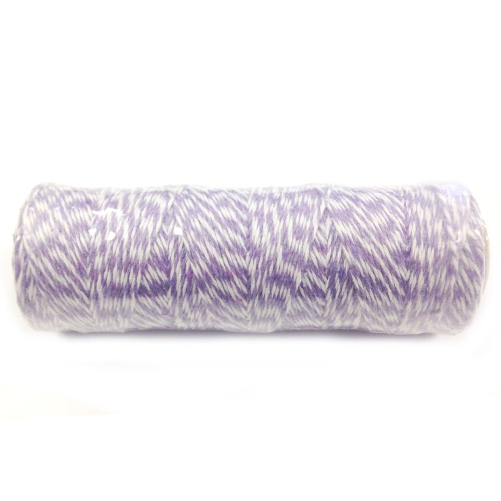 AllyDrew Cotton Baker's Twine 4ply 110 Yard, Lavender