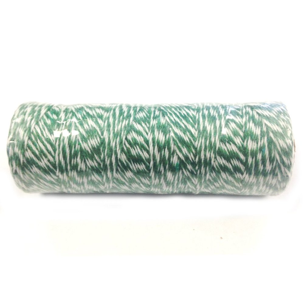 AllyDrew Cotton Baker's Twine 4ply 110 Yard, Dark Green