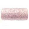 ALLYDREW 12ply 110 Yard Pink Cotton Baker's Twine Ribbon Twine for Baking & Crafts view 1