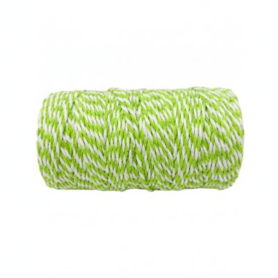 AllyDrew Cotton Baker's Twine 12ply 110 Yard, Light Green