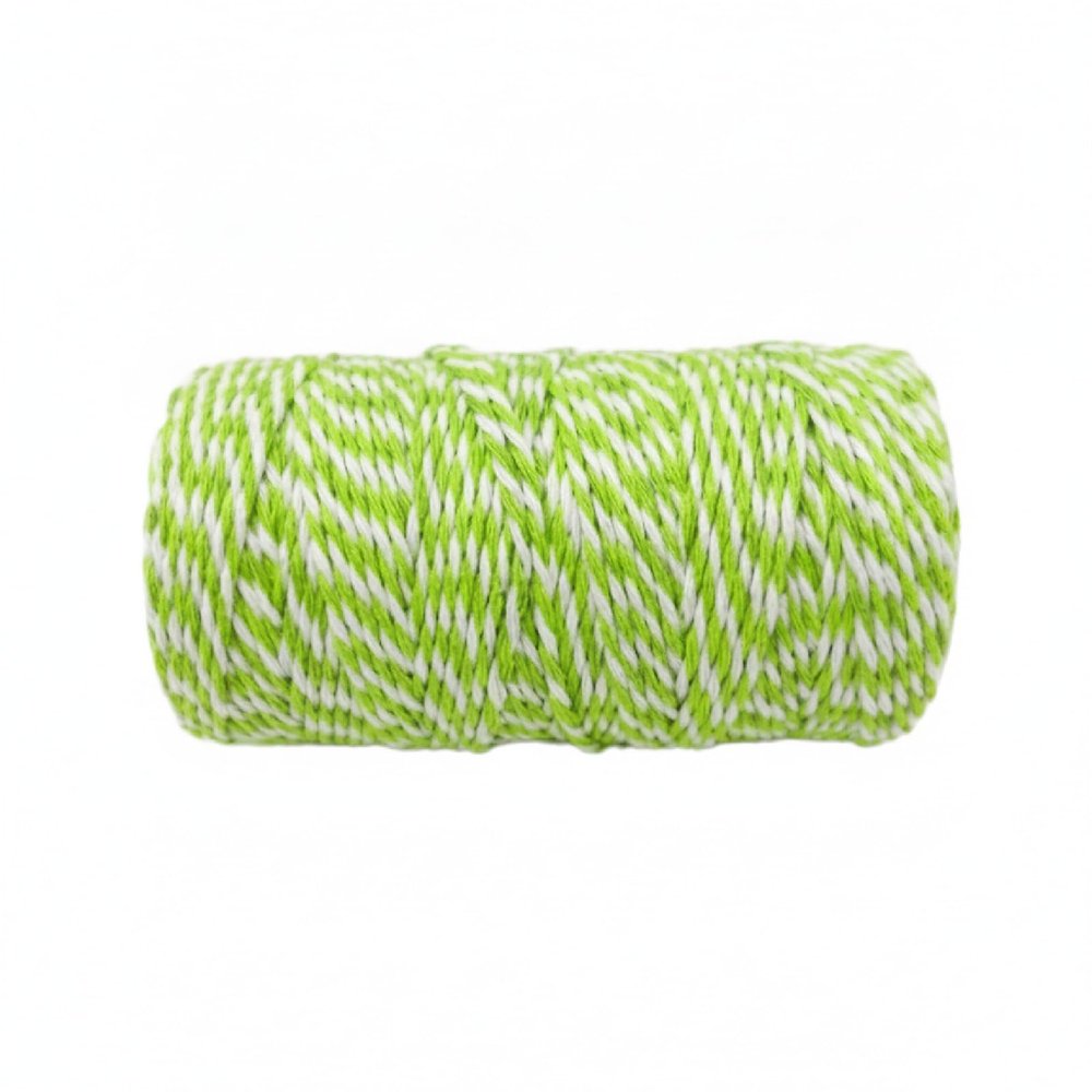 AllyDrew Cotton Baker's Twine 12ply 110 Yard, Light Green