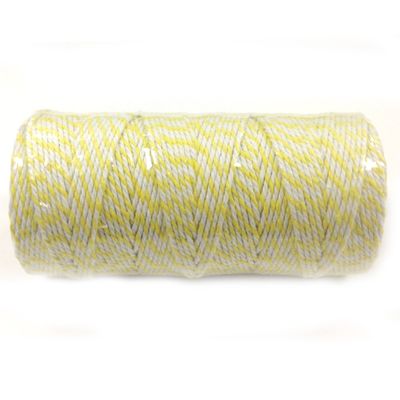 AllyDrew Cotton Baker's Twine 12ply 110 Yard, Yellow