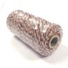 AllyDrew Cotton Baker's Twine 12ply 110 Yard, Black and Orange view 2