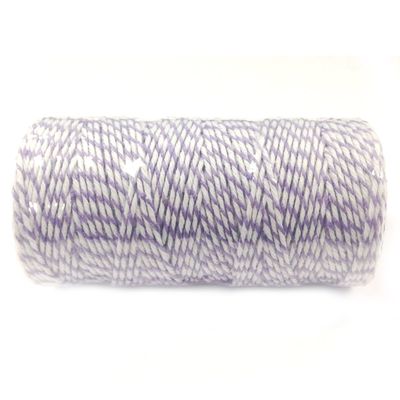 AllyDrew Cotton Baker's Twine 12ply 110 Yard, Lavender