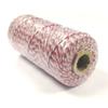 AllyDrew Cotton Baker's Twine 12ply 110 Yard, Red and Grey view 2