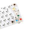YMDK Gateron Switches Mx Keyboard Switch 3pin SMD LED Underglow Led Compatible for MX Mechanical Keyboards Transparent Cover White Base (SMD Clear 68 PCS) view 3