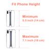 TFY Security Silicon Hand Strap Holder for Smartphones Gray view 4