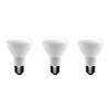 (3-pack) EcoSmart BR20 Soft White LED, Dimmable, 575-Lumen, 2700K, 8-Watt (50-Watt Equivalent) Light Bulb, E26 Medium Base view 2