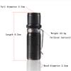 WEIYU High Lumen 5W Ultra Bright Water Resistant Mini LED Flashlight,3 Light Modes,Compact Portable,Ideal for Kids, Power Outages,Camping, Night Reading, BBQ, Party, Festivals, Backpacking, Hiking view 3