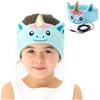 CozyPhones Kids Headphones, Headband Earphones for Children, Baby, & Toddlers 1-3. Stretchy & Comfy for Home, Plane & Car Travel Accessories - Mystic Unicorn view 1