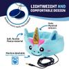 CozyPhones Kids Headphones, Headband Earphones for Children, Baby, & Toddlers 1-3. Stretchy & Comfy for Home, Plane & Car Travel Accessories - Mystic Unicorn view 3