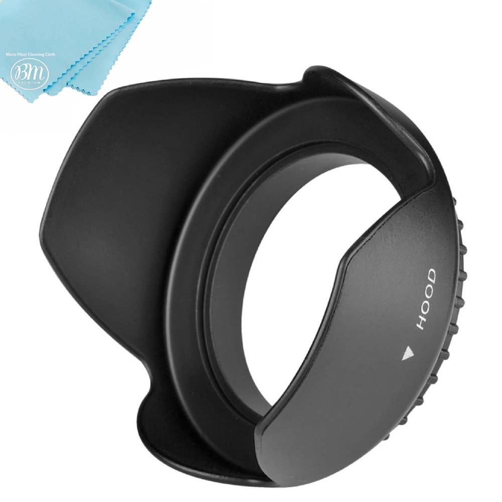 77MM Digital Tulip Flower Lens Hood for Nikon COOLPIX P1000, P1100 16.7 Digital Camera