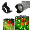 77MM Digital Tulip Flower Lens Hood for Nikon COOLPIX P1000, P1100 16.7 Digital Camera view 3