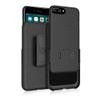 BELTRON Case with Belt Clip for iPhone 7/8 Plus, Ultra Slim Protective Shell Grip Case & Swivel Holster Combo with Built-in Kickstand (iPhone 7 Plus & iPhone 8 Plus ONLY) - Black view 1