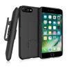 BELTRON Case with Belt Clip for iPhone 7/8 Plus, Ultra Slim Protective Shell Grip Case & Swivel Holster Combo with Built-in Kickstand (iPhone 7 Plus & iPhone 8 Plus ONLY) - Black view 2