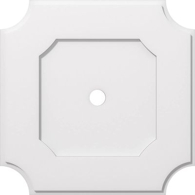 Ekena Millwork CMP24LE-02000 Locke Architectural Grade PVC Contemporary Urethane Ceiling Medallions 24"OD x 2"ID x 14 1/4"C x 1"P