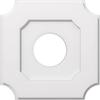 Ekena Millwork CMP18LE-06000 Locke Architectural Grade PVC Contemporary Urethane Ceiling Medallions 18"OD x 6"ID x 10 3/4"C x 1"P view 1