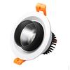 BRILLRAYDO 5W LED Ceiling Recessed Flushed Mounted Circle Light Lighting Concave Lens Anti-Glare Picture Project Black Pure White view 1