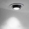 BRILLRAYDO 5W LED Ceiling Recessed Flushed Mounted Circle Light Lighting Concave Lens Anti-Glare Picture Project Black Pure White view 4