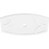 Ekena Millwork CMP38X25KY-03000 Kailey Architectural Grade PVC Contemporary Urethane Ceiling Medallions 38"W x 25 3/8"H x 3"ID x 20 1/2"C x 1"P view 2