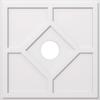 Ekena Millwork CMP32EY-06000 Embry Architectural Grade PVC Contemporary Urethane Ceiling Medallions 32"OD x 6"ID x 11"C x 1"P view 1
