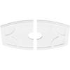 Ekena Millwork CMP30X20KY2-05000 Kailey Architectural Grade PVC Contemporary, Two Piece Urethane Ceiling Medallions 30"W x 20"H x 5"ID x 16 1/4"C x 1"P view 2