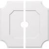 Ekena Millwork CMP38LE2-05000 Locke Architectural Grade PVC Contemporary, Two Piece Urethane Ceiling Medallions 38"OD x 5"ID x 22 3/4"C x 1"P view 1