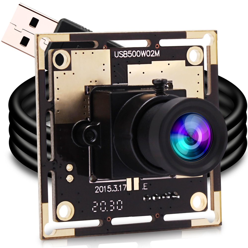 ELP 5mp USB Camera Module for Computer Industrial Machine Vision Webcam