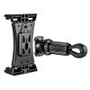ChargerCity 360 Swivel 1/4-20 Tripod Tablet Smartphone Holder w/Pole Mic Microphone Stand Mount Compatible w/iPad, iPad Pro, iPad Air, iPad mini Galaxy tab iPhone, Smartphone 4.7-12.9" Tablets view 2