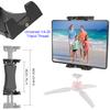 ChargerCity 360 Swivel 1/4-20 Tripod Tablet Smartphone Holder w/Pole Mic Microphone Stand Mount Compatible w/iPad, iPad Pro, iPad Air, iPad mini Galaxy tab iPhone, Smartphone 4.7-12.9" Tablets view 4