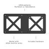 HumanCentric Mounting Bracket Compatible with Intel NUC, VESA Monitor Arm Extension Plate for NUC Mini PC Computer, 75x75mm and 100x100mm Patterns, Does not fit Hades and Skull Canyon NUC view 4