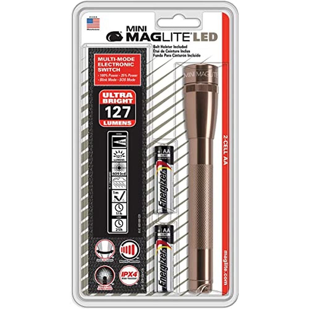 Mag-Lite ML53596 Mini Maglite LED 2AA Copper