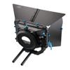 Fotga DP3000 M3 4x4 Swing-Away Matte Box for 15mm Rail Follow Focus Rig DSLR Mirrorless Camera EOS R EOS-1D X 5D 5DS 6D 7D II III IV R50 R8 R10 Z6 Z7 Z8 D5 D850 Sony A7 A7R A7S II III IV A7IV BMPCC 4K view 1