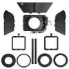 Fotga DP3000 M3 4x4 Swing-Away Matte Box for 15mm Rail Follow Focus Rig DSLR Mirrorless Camera EOS R EOS-1D X 5D 5DS 6D 7D II III IV R50 R8 R10 Z6 Z7 Z8 D5 D850 Sony A7 A7R A7S II III IV A7IV BMPCC 4K view 3