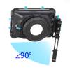 Fotga DP3000 M3 4x4 Swing-Away Matte Box for 15mm Rail Follow Focus Rig DSLR Mirrorless Camera EOS R EOS-1D X 5D 5DS 6D 7D II III IV R50 R8 R10 Z6 Z7 Z8 D5 D850 Sony A7 A7R A7S II III IV A7IV BMPCC 4K view 4