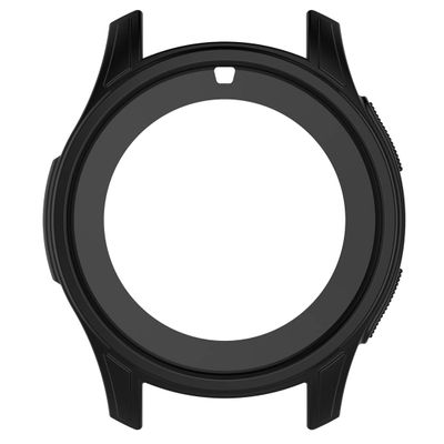 AWADUO Compatible with Galaxy Watch 42mm Silicone Protective Case, Smartwatch Case Compatible with Samsung Galaxy Watch 42mm Smartwatch, Soft and Durable(Silicone Black)