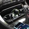 Retractable USB-C Car Charger 15W Fast Charging, 3.3ft Cable, 3A Output, Blue LED Indicator Compatible with Apple iPhone 15/16 Series & Android USB-C Devices Compact, Tangle-Free by Cellet view 4
