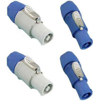2 Pair ProCraft TSC039 & TSC044 Cable End Power in/Out Mate w/Neutrik