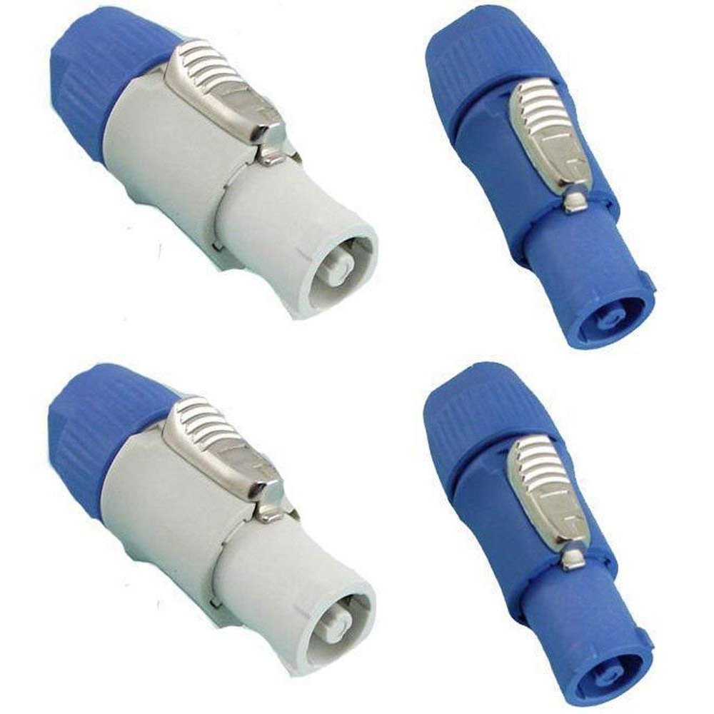 2 Pair ProCraft TSC039 & TSC044 Cable End Power in/Out Mate w/Neutrik